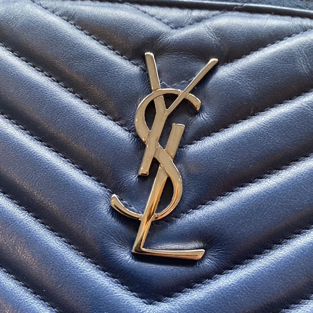 Saint Laurent YSL monogram wristlet, quilted pouch wallet - Picture 7 of 7